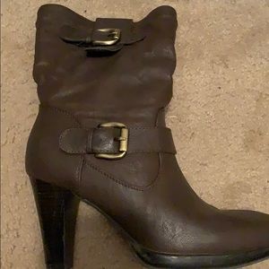 Brown boots